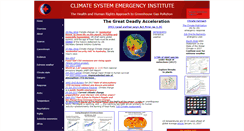 Desktop Screenshot of climateemergencyinstitute.com