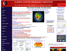 Tablet Screenshot of climateemergencyinstitute.com